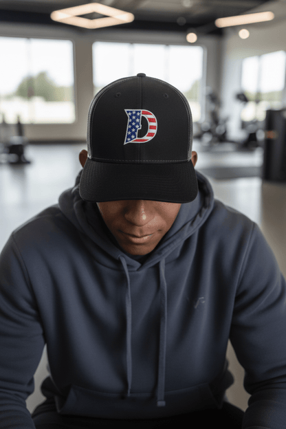 Hard Work, No Excuses, Discipline Over Motivation 247 Snapback - Discipline Over Motivation 24/7