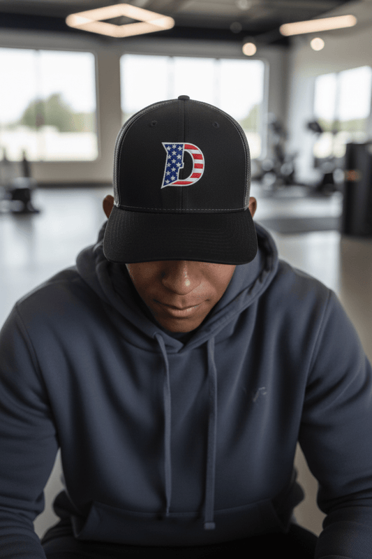 Hard Work, No Excuses, Discipline Over Motivation 247 Snapback - Discipline Over Motivation 24/7