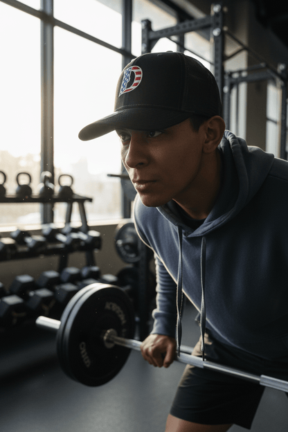 Hard Work, No Excuses, Discipline Over Motivation 247 Snapback - Discipline Over Motivation 24/7