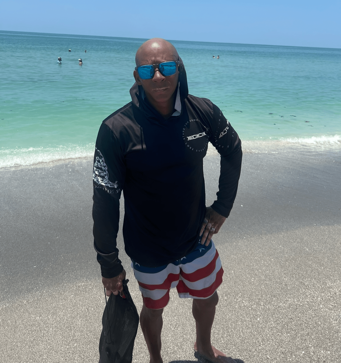 Hold The Line Dry Fit SPF 50. - Discipline Over Motivation 24/7