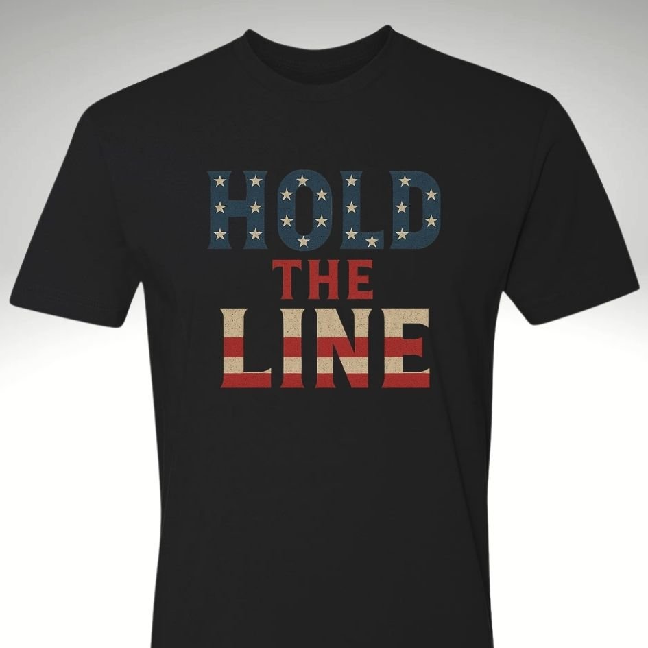 🛡️Hold The Line | Motivational Gym & Workout Apparel for Men & Women - Discipline Over Motivation 24/7