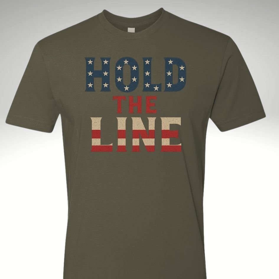 🛡️Hold The Line | Motivational Gym & Workout Apparel for Men & Women - Discipline Over Motivation 24/7