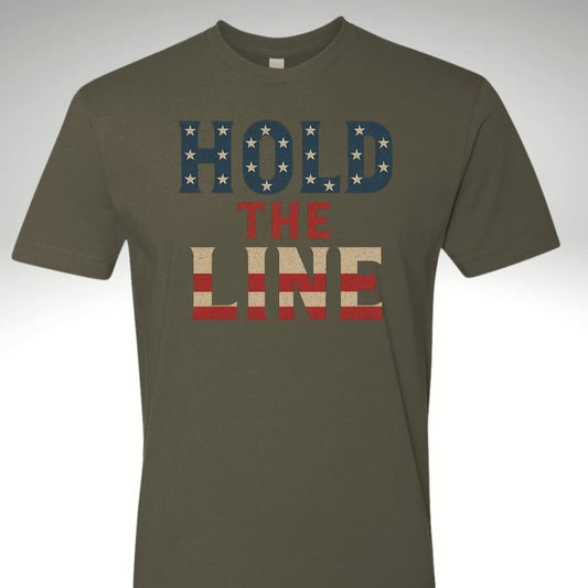 🛡️Hold The Line | Motivational Gym & Workout Apparel for Men & Women - Discipline Over Motivation 24/7