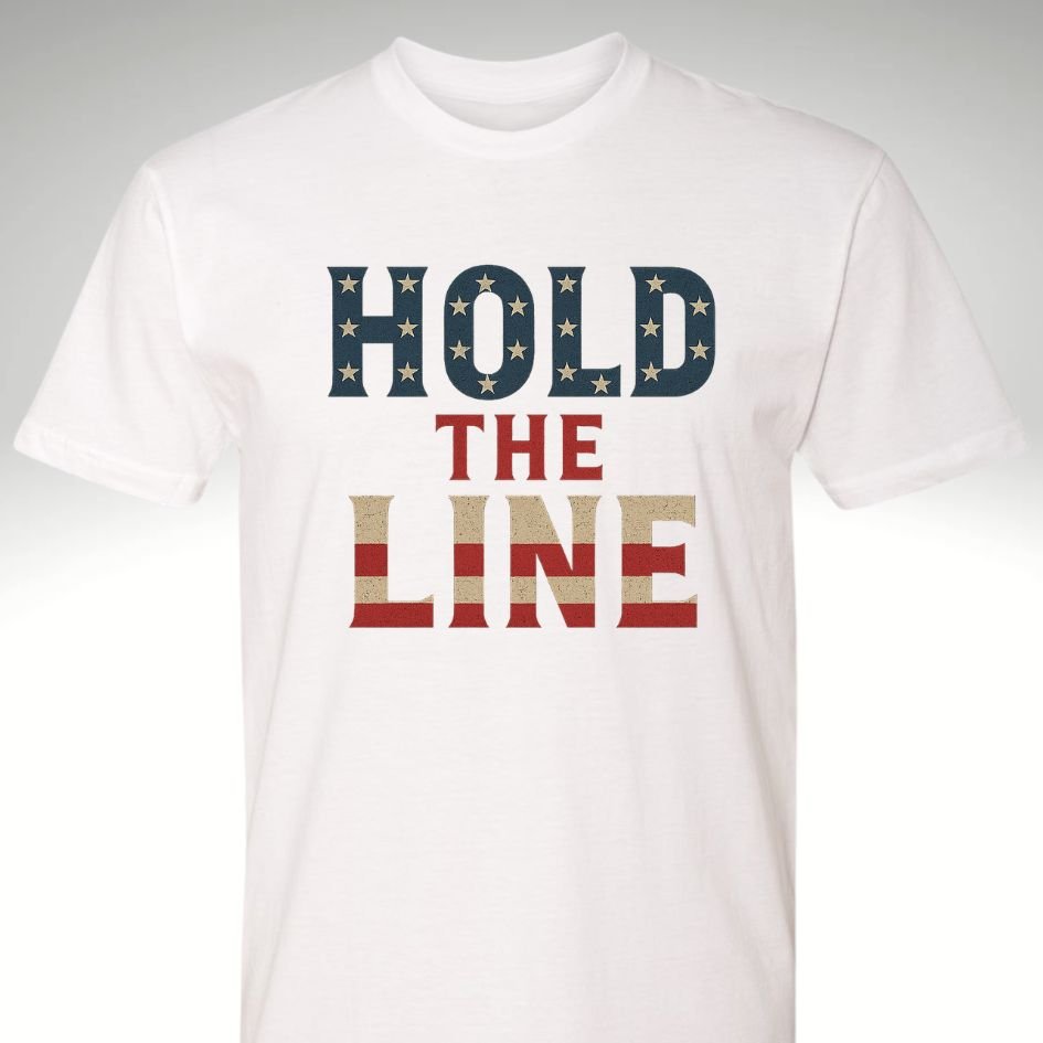 🛡️Hold The Line | Motivational Gym & Workout Apparel for Men & Women - Discipline Over Motivation 24/7