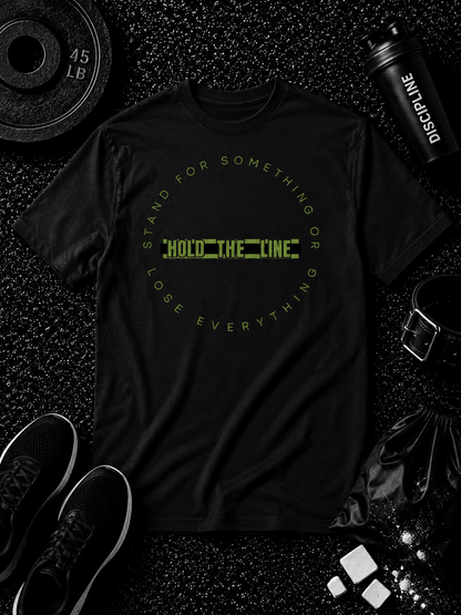 HOLD THE LINE — OD - Discipline Over Motivation 24/7