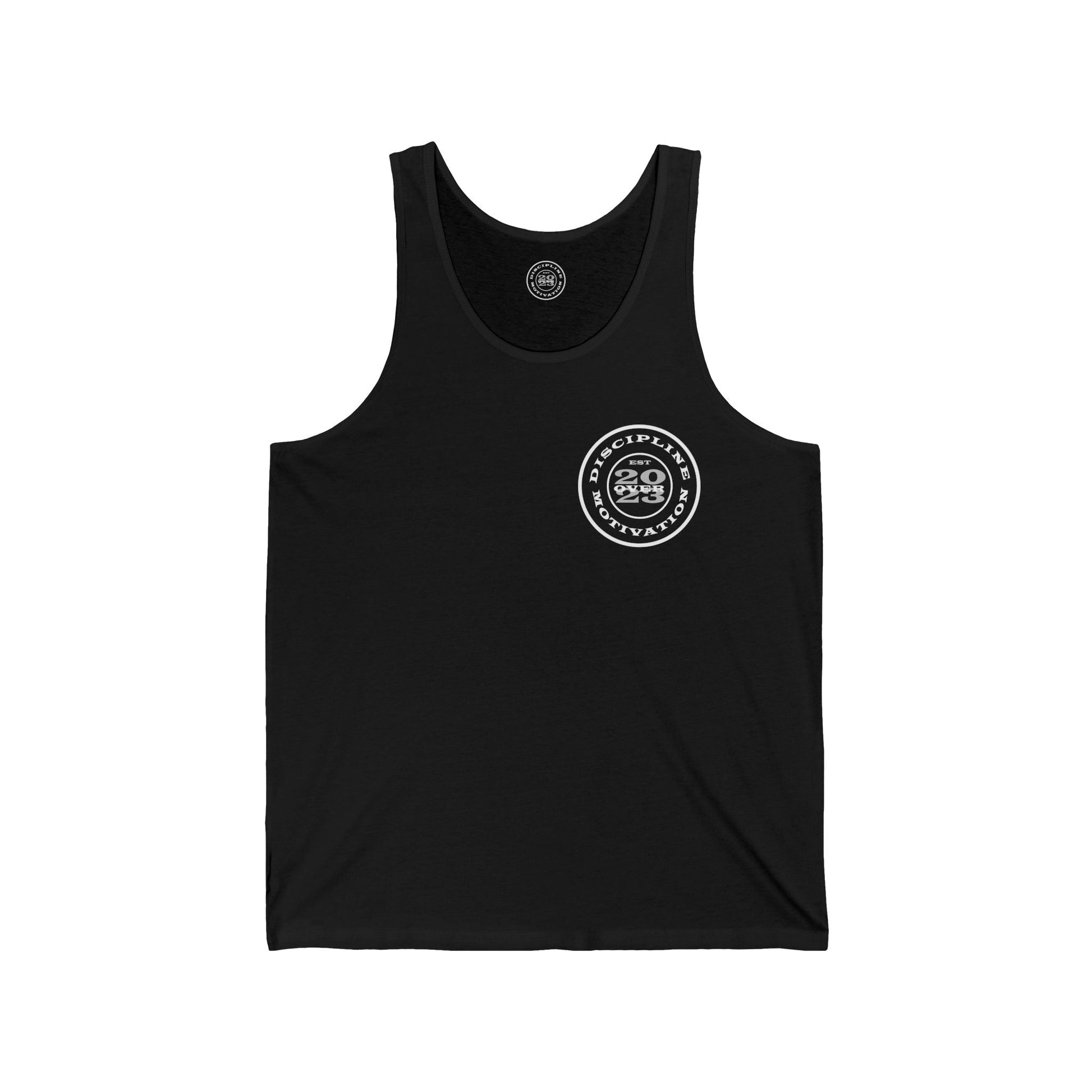 Hold the Line Soft Cotton Tank Top - Discipline Over Motivation 24/7
