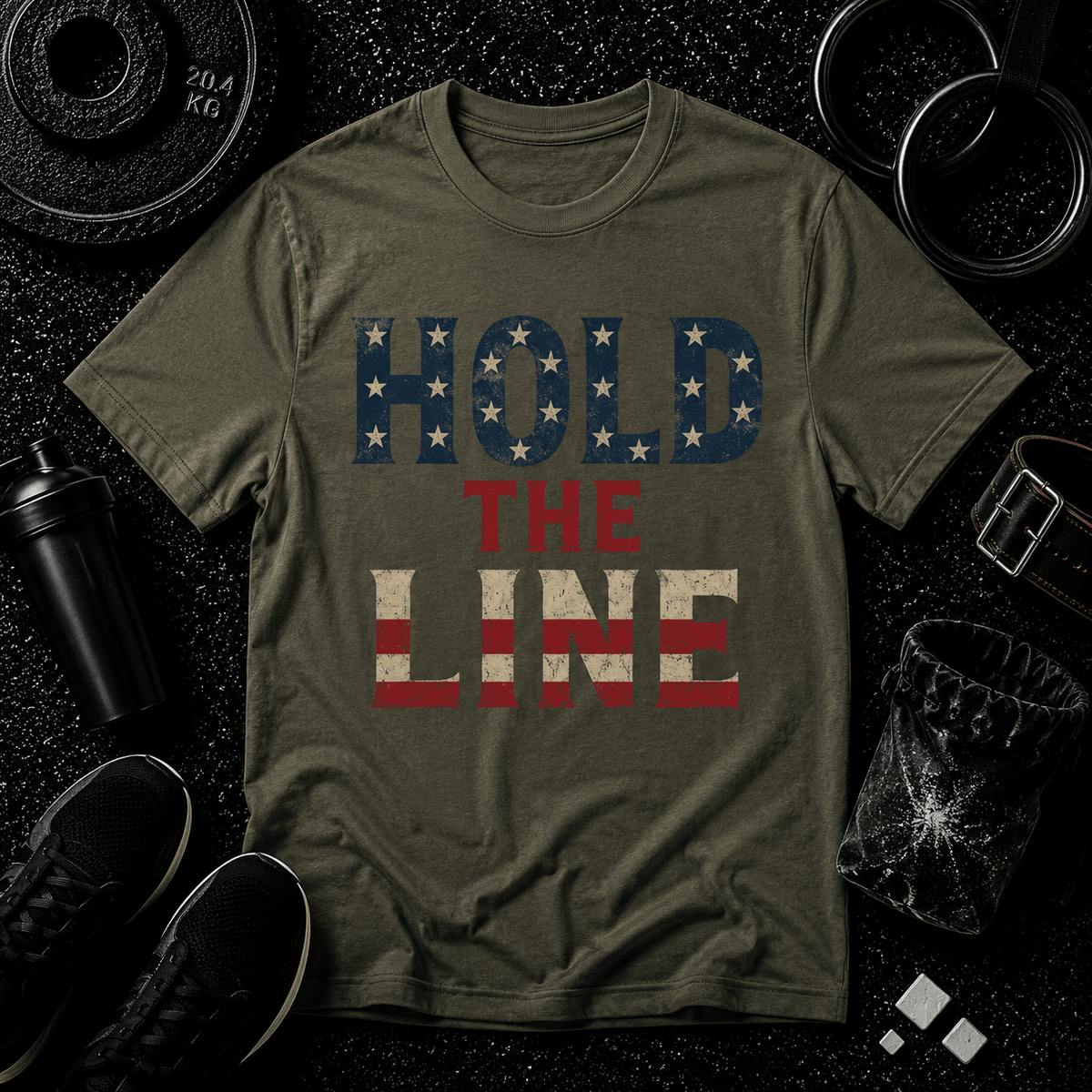 HOLD THE LINE — Stand Firm When It's Hard - Discipline Over Motivation 24/7