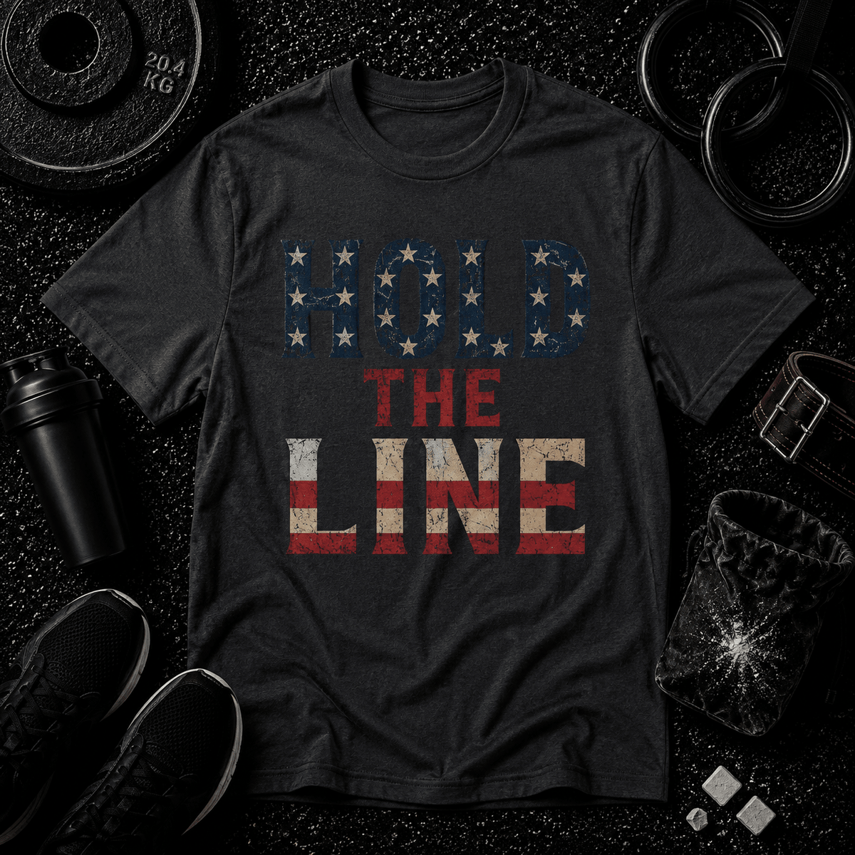 HOLD THE LINE — Stand Firm When It's Hard - Discipline Over Motivation 24/7