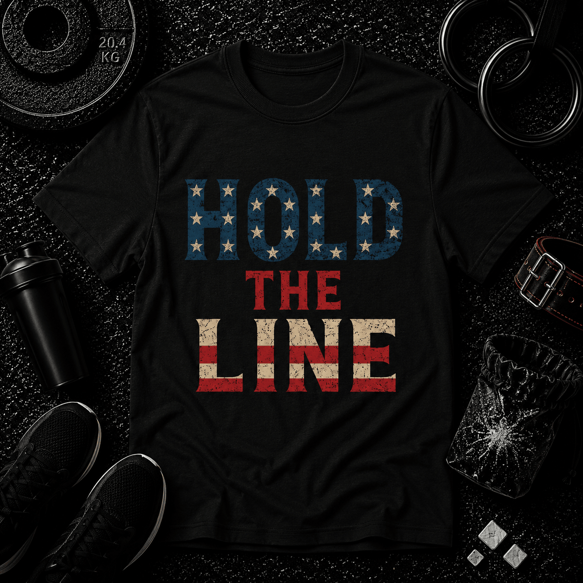 HOLD THE LINE — Stand Firm When It's Hard - Discipline Over Motivation 24/7