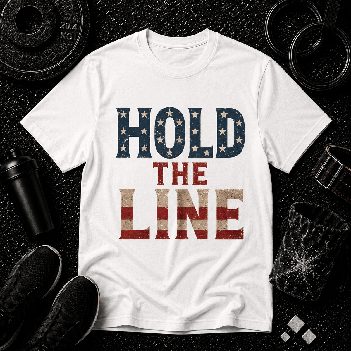HOLD THE LINE — Stand Firm When It's Hard - Discipline Over Motivation 24/7