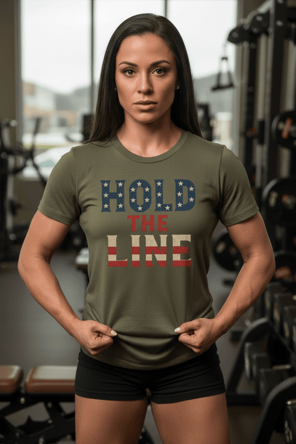 🛡️Hold The Line Tee - Discipline Over Motivation 24/7