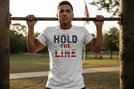🛡️Hold The Line Tee - Discipline Over Motivation 24/7