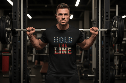 🛡️Hold The Line Tee - Discipline Over Motivation 24/7