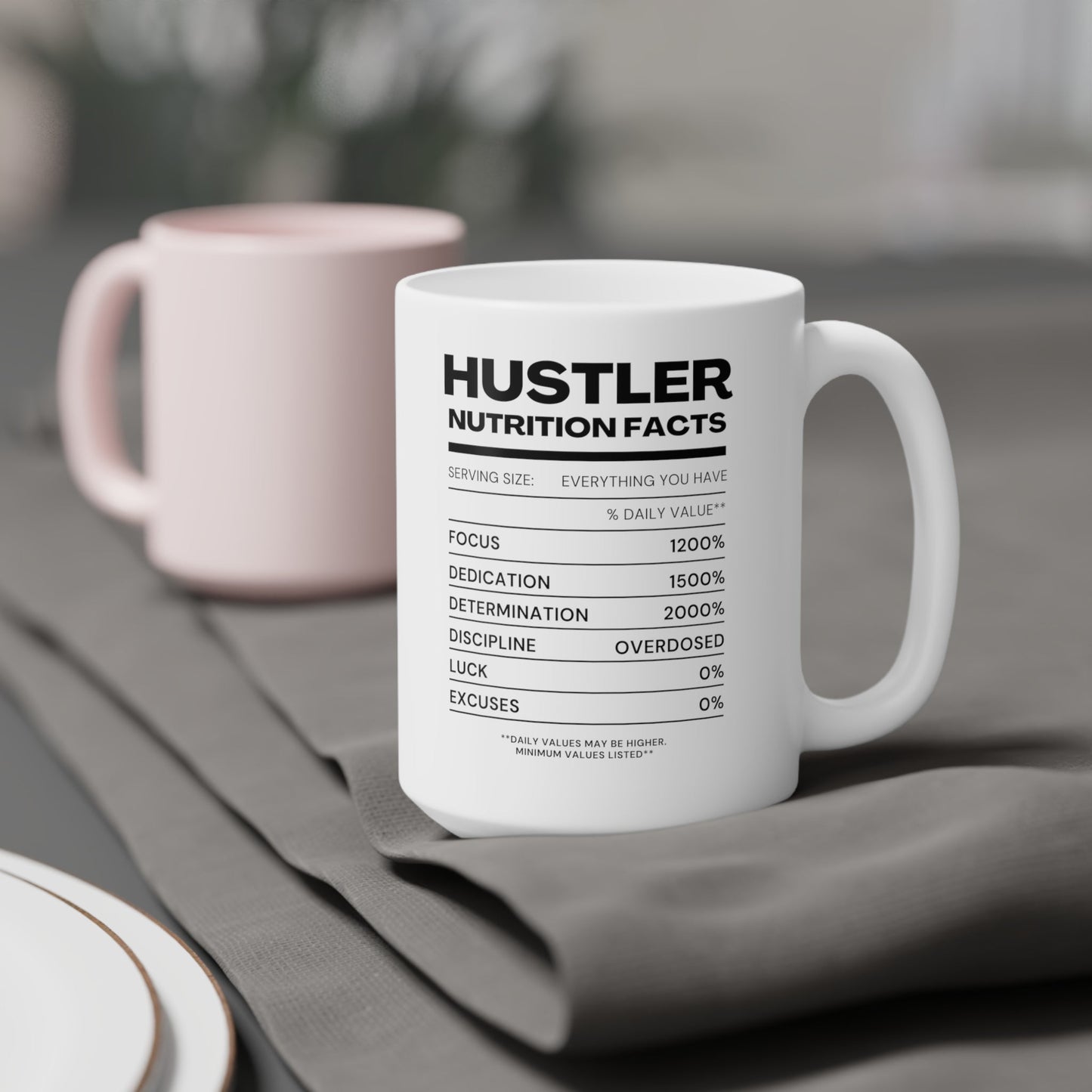 Hustler Mug - Discipline Over Motivation 247