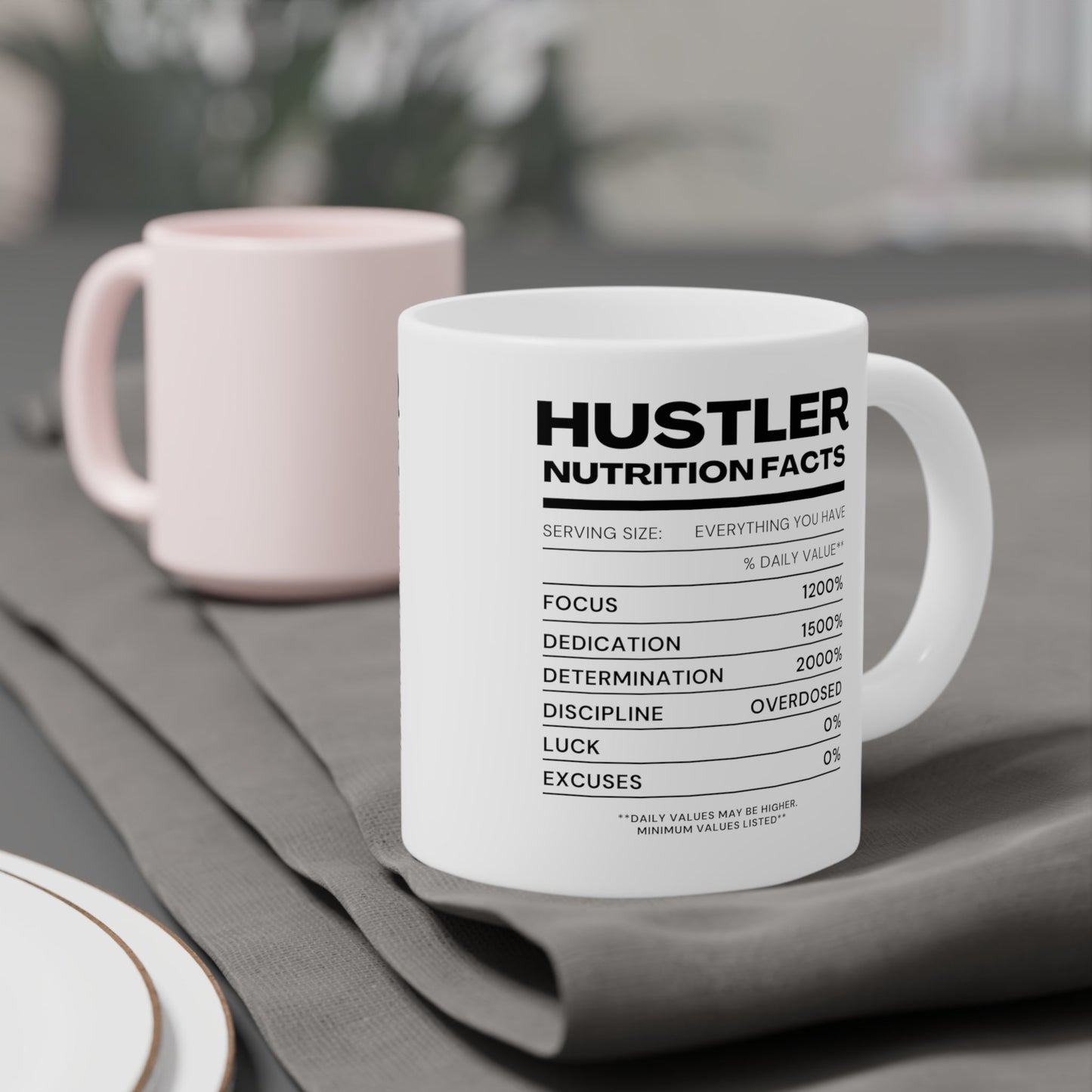 Hustler Mug - Discipline Over Motivation 247