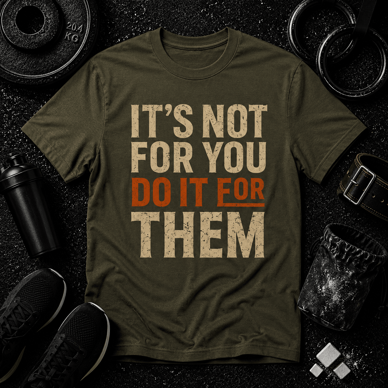 It’s Not For You Tee - Discipline Over Motivation 24/7
