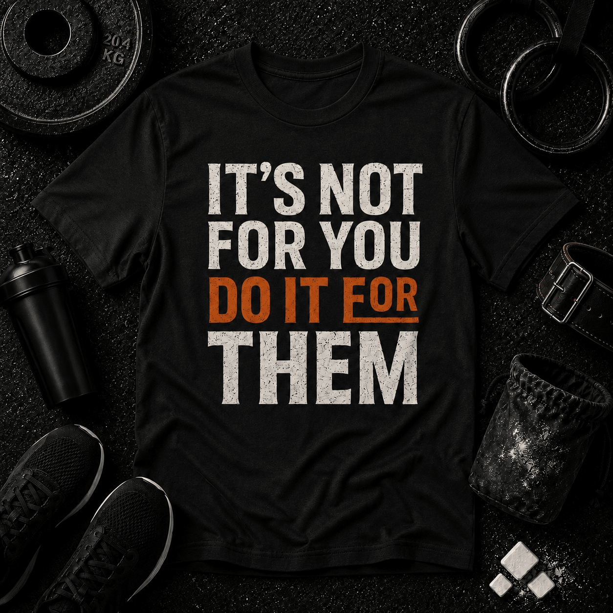 It’s Not For You Tee - Discipline Over Motivation 24/7