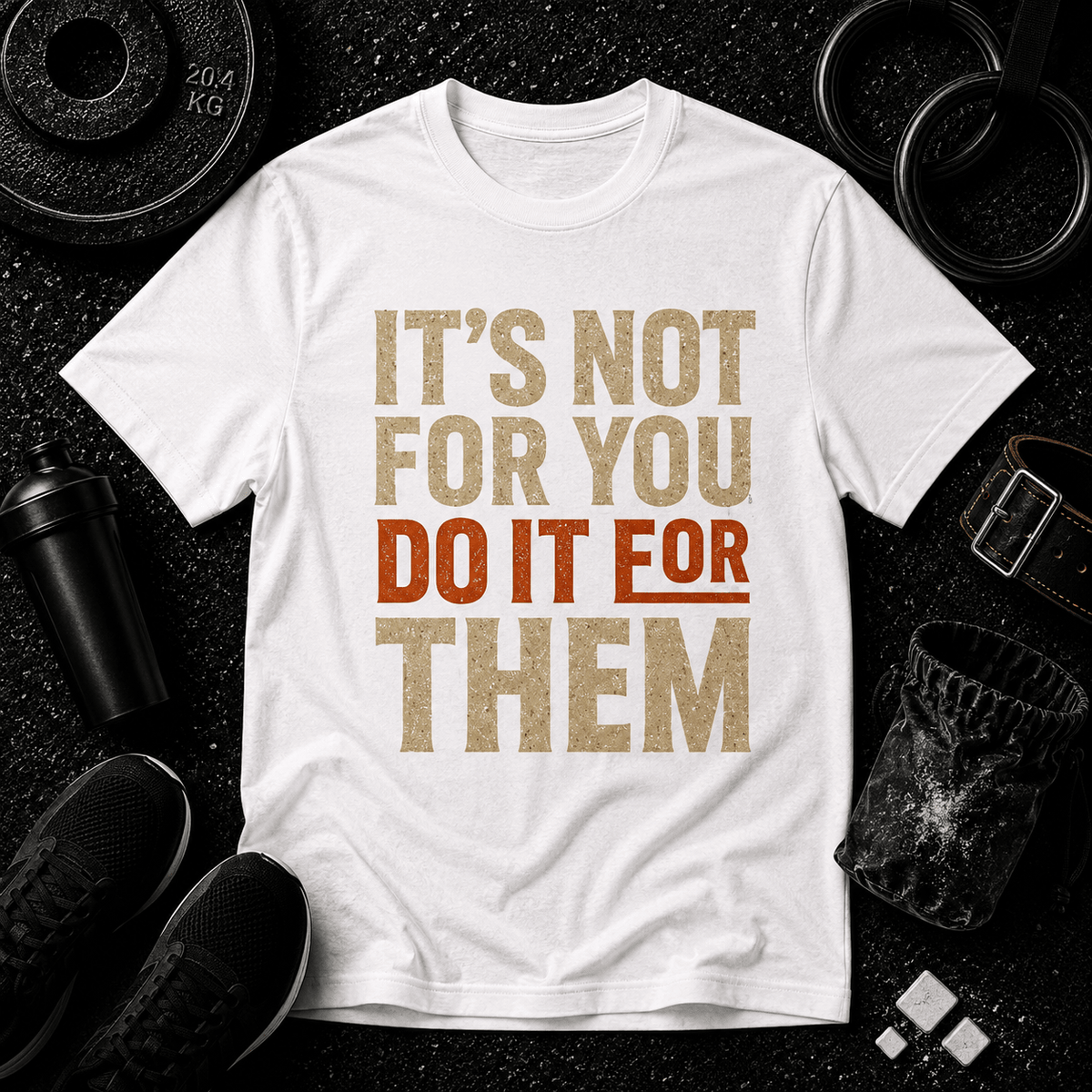 It’s Not For You Tee - Discipline Over Motivation 24/7