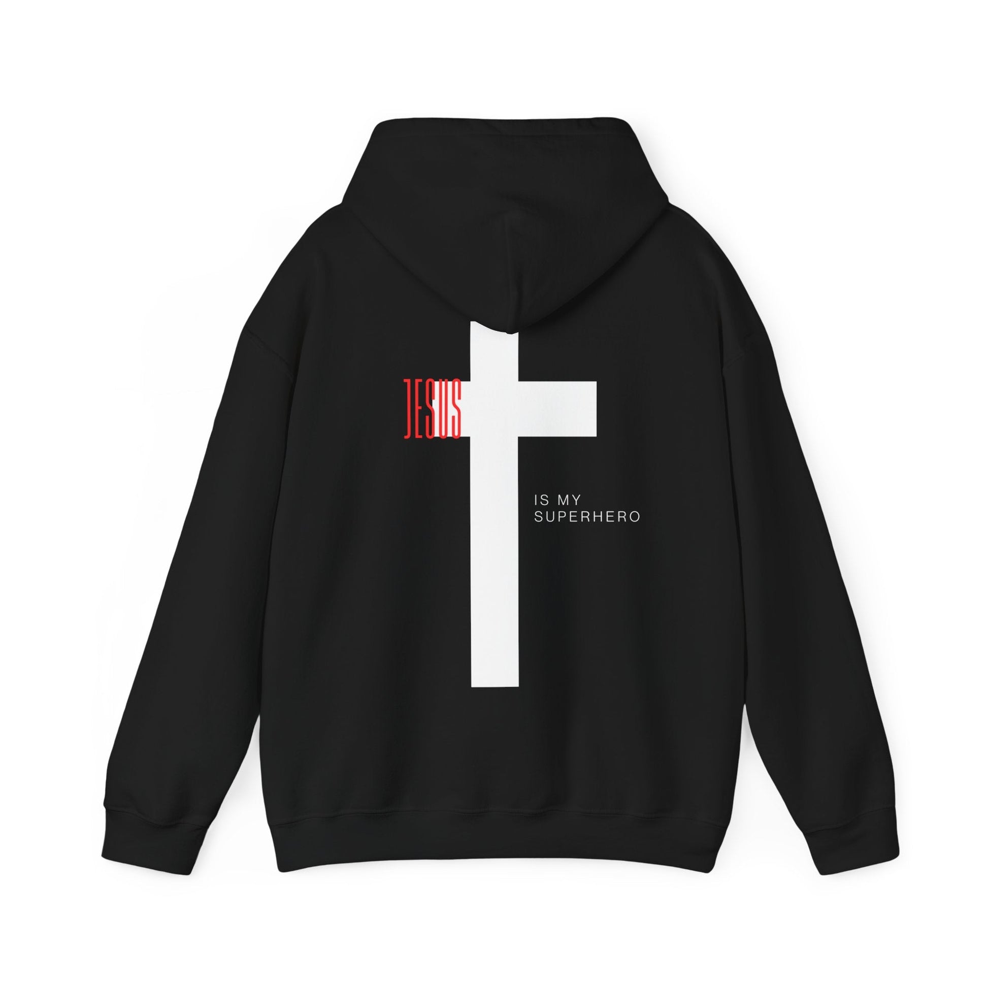 Jesus is My Superhero Faith Hoodie - Discipline Over Motivation 247