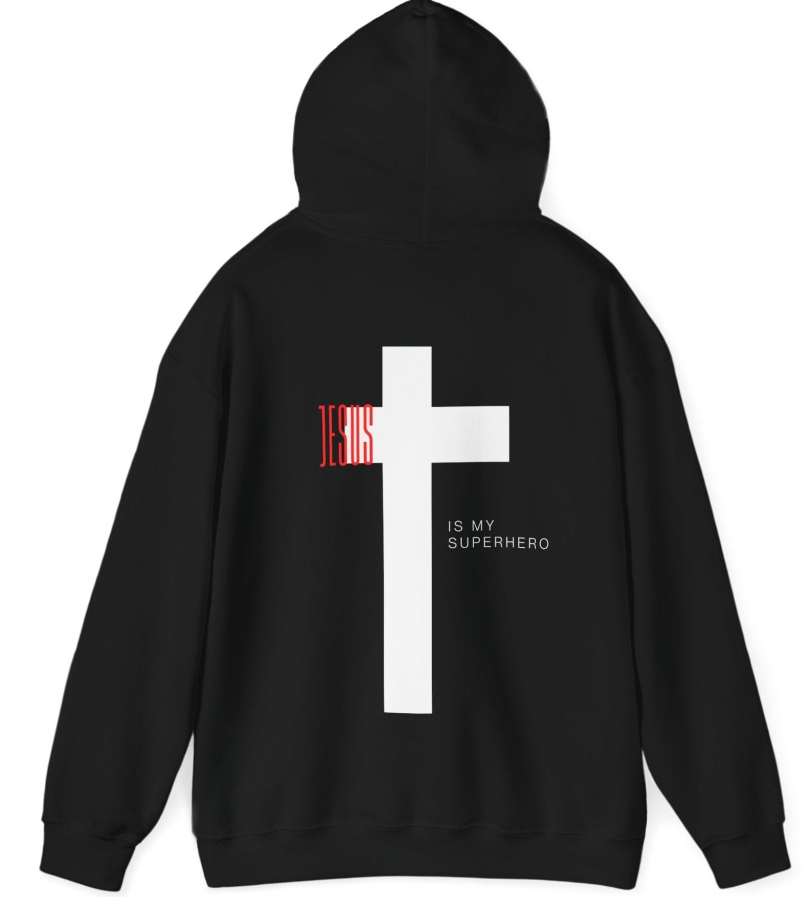 Jesus is My Superhero Faith Hoodie - Discipline Over Motivation 247