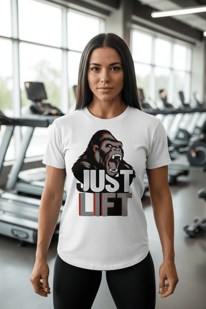 JUST LIFT — GREY FACE EDITION - Discipline Over Motivation 24/7