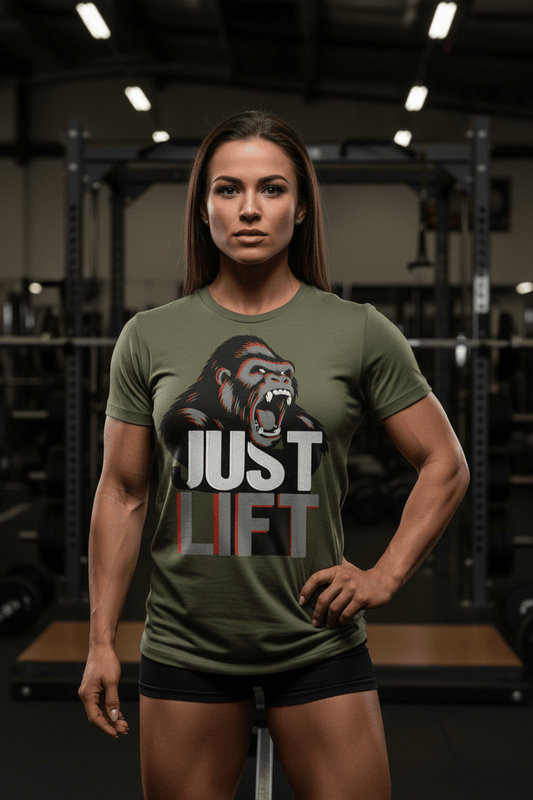 JUST LIFT — GREY FACE EDITION - Discipline Over Motivation 24/7