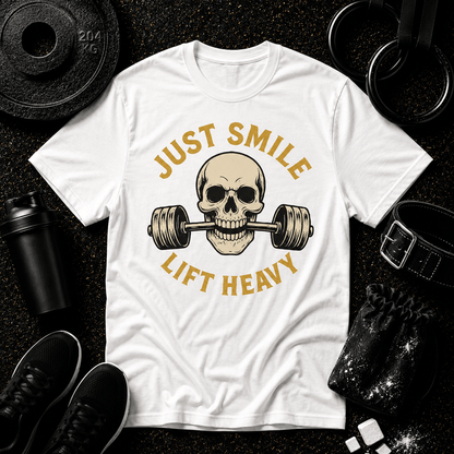 JUST SMILE AND LIFT HEAVY - Discipline Over Motivation 24/7