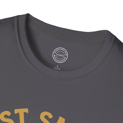 Just Smile and Lift Heavy Pump Cover Up T-Shirt | Motivational Gym & Weightlifting Apparel - Discipline Over Motivation 24/7