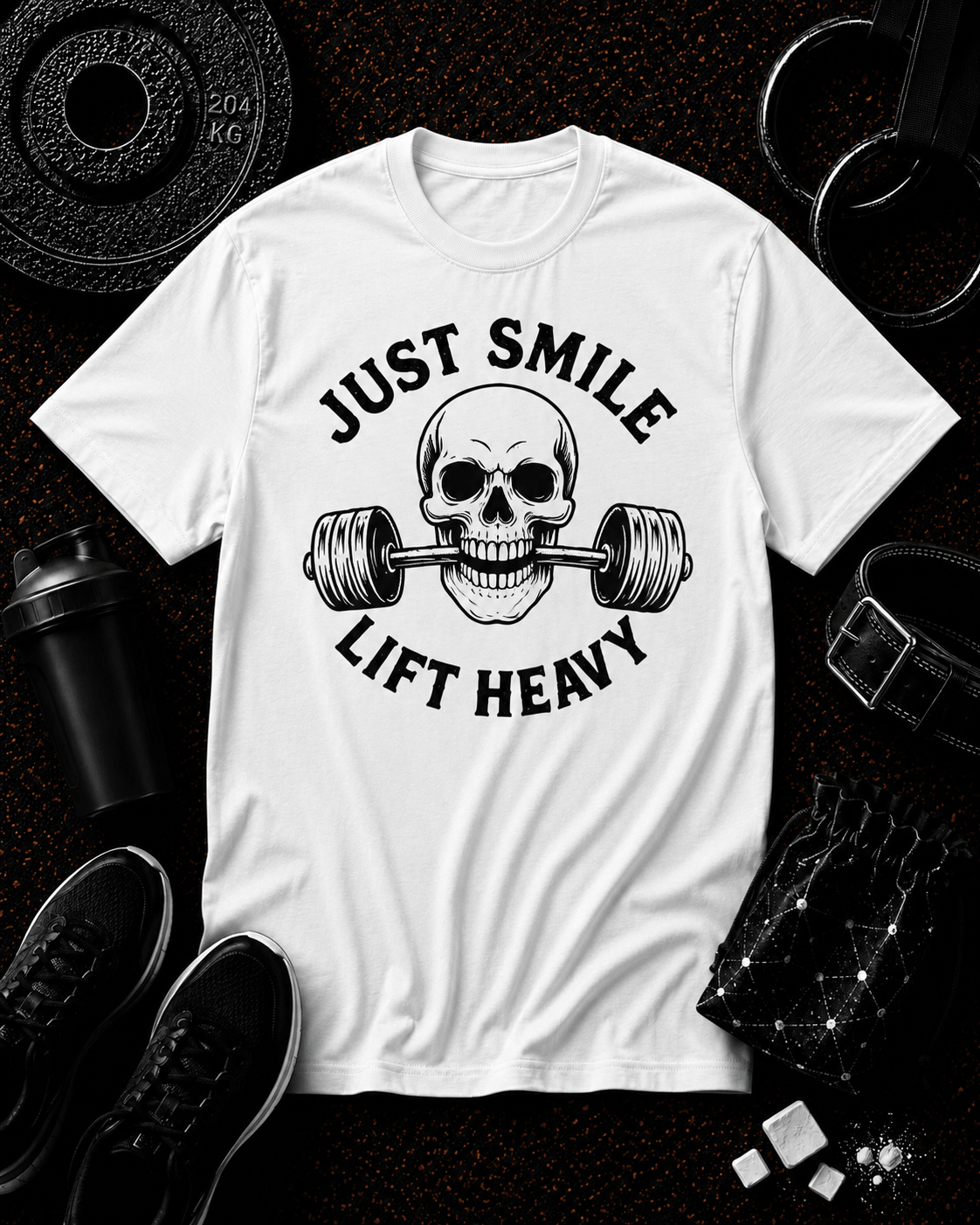 JUST SMILE MINIMALIST EDITION - Discipline Over Motivation 24/7