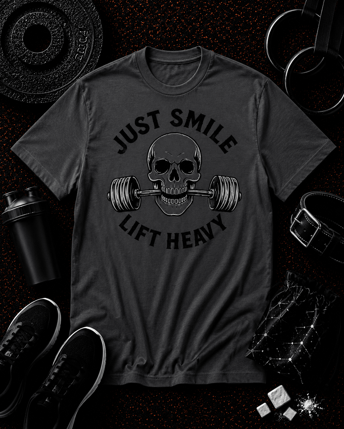 JUST SMILE MINIMALIST EDITION - Discipline Over Motivation 24/7