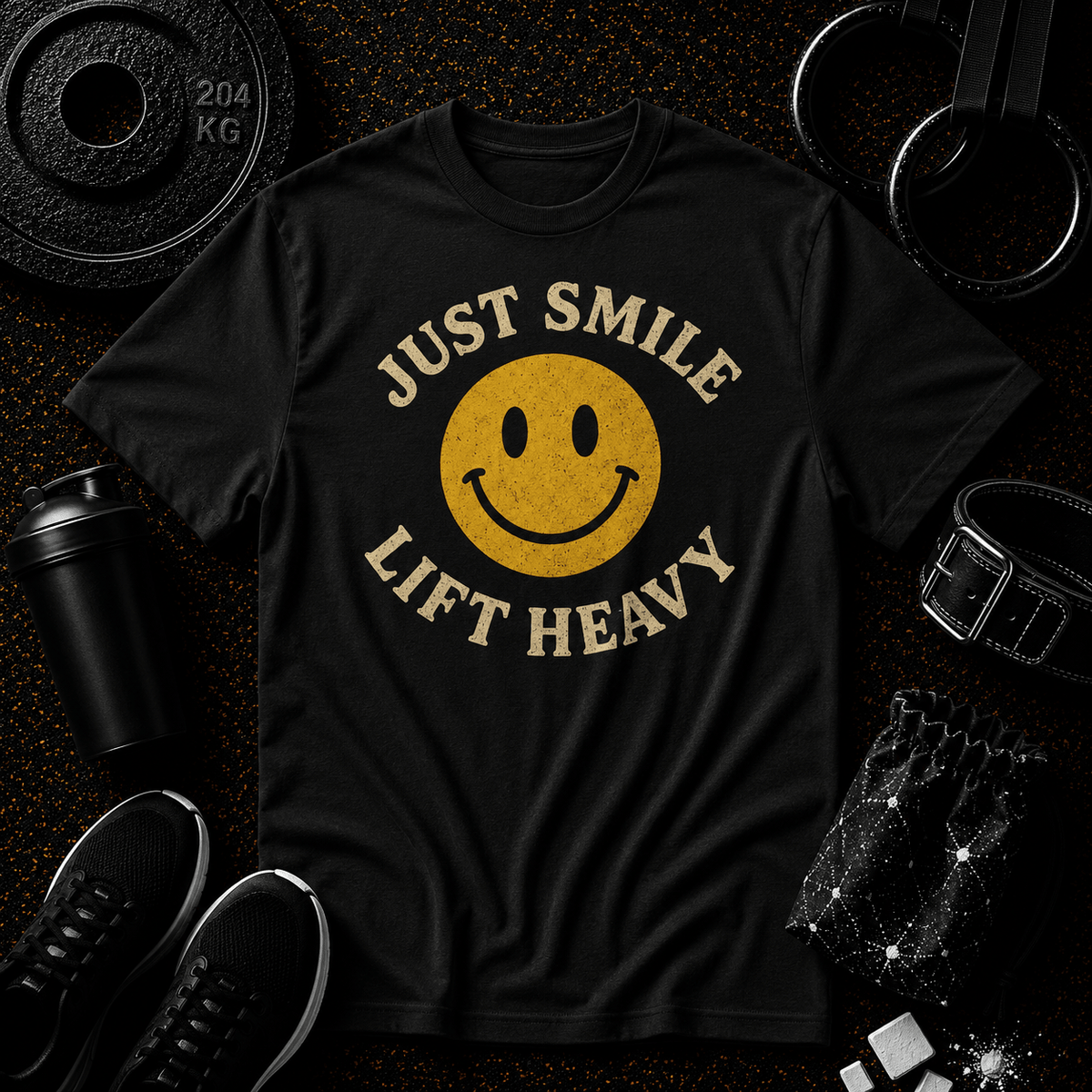 Just Smile Tee - Discipline Over Motivation 24/7