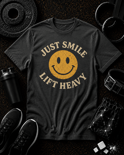 Just Smile Tee - Discipline Over Motivation 24/7