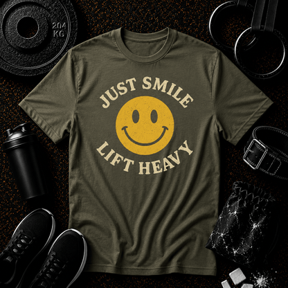 Just Smile Tee - Discipline Over Motivation 24/7