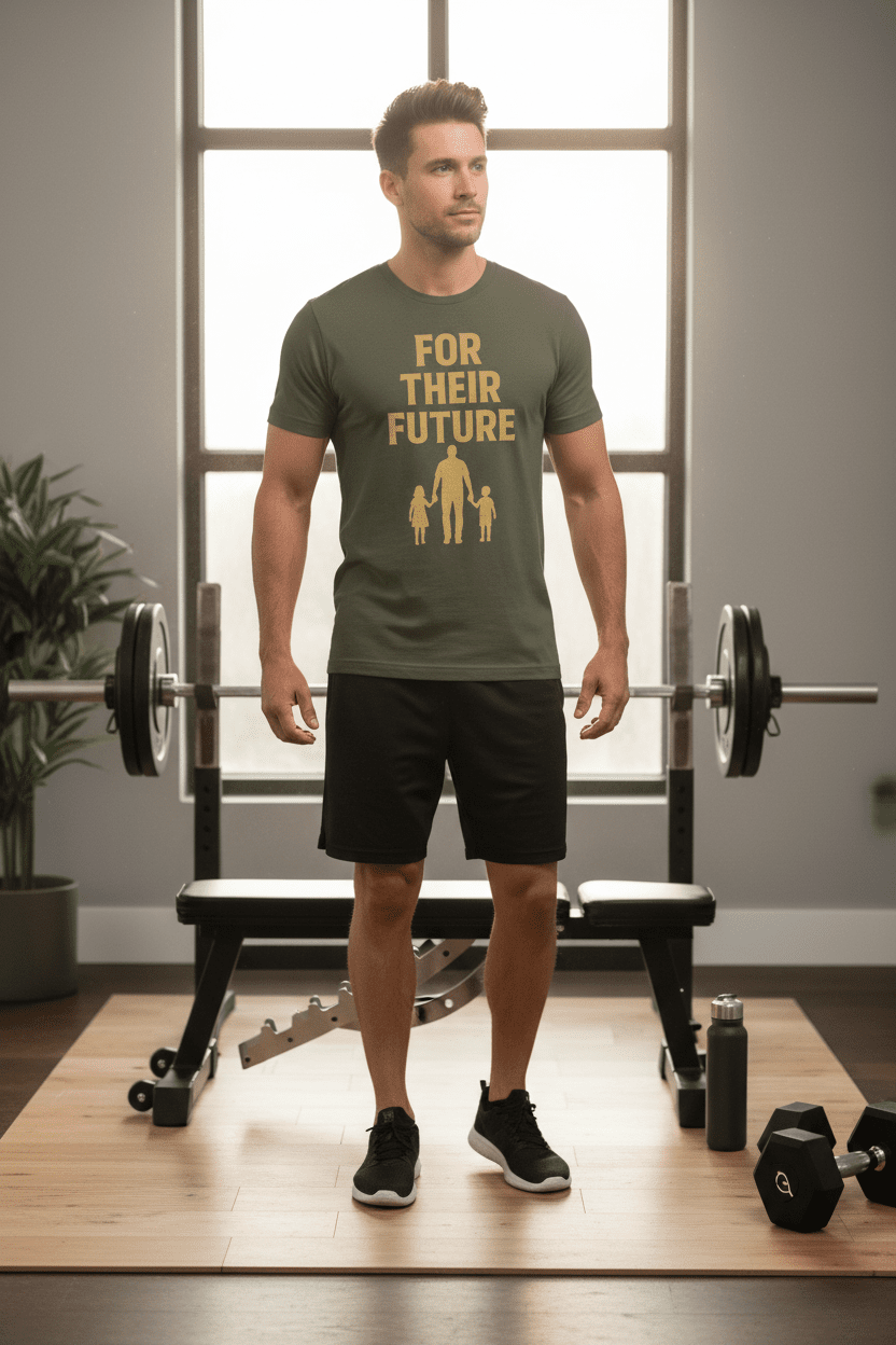 Legacy Mentorship Support Tee - Discipline Over Motivation 24/7