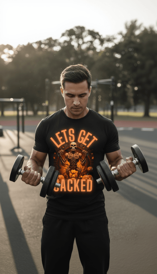 LET’S GET JACKED — BUFF SKELETON EDITION - Discipline Over Motivation 24/7