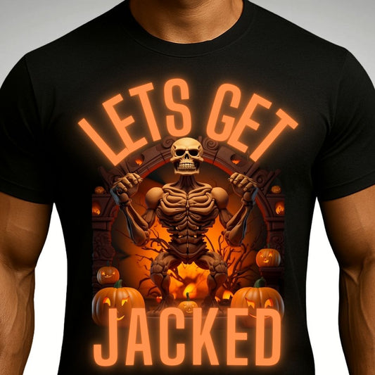 💪💀 Let’s Get Jacked – Buff Skeleton Edition - Limited Spooky Season Drop - Discipline Over Motivation 24/7