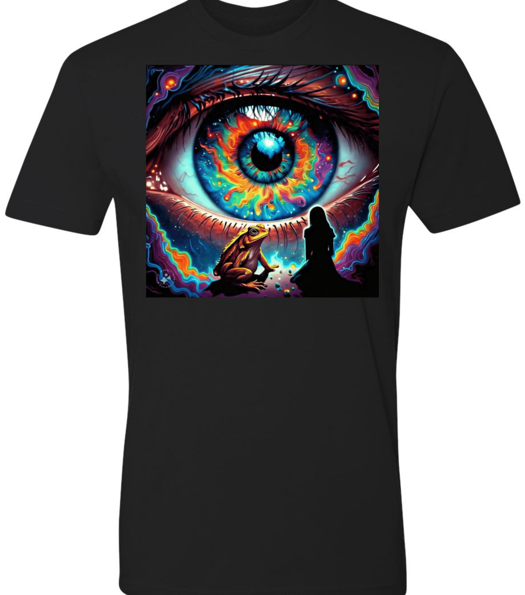 Limited Edition Psychedelic Cane Toad T-Shirt - Discipline Over Motivation 24/7