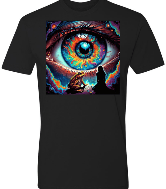 Limited Edition Psychedelic Cane Toad T-Shirt - Discipline Over Motivation 24/7