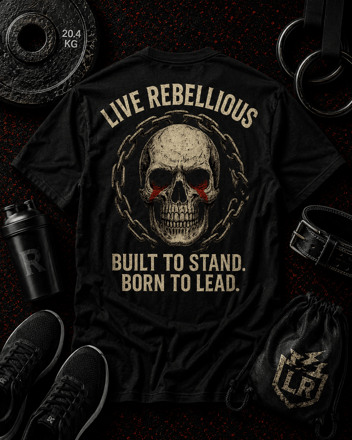 LIVE REBELLIOUS - Discipline Over Motivation 24/7