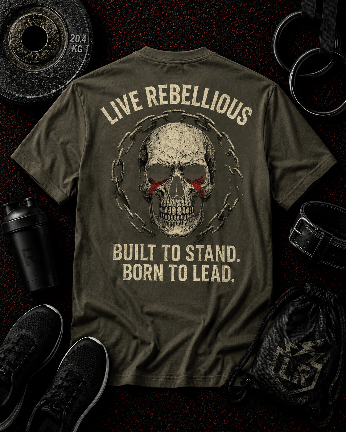 LIVE REBELLIOUS - Discipline Over Motivation 24/7
