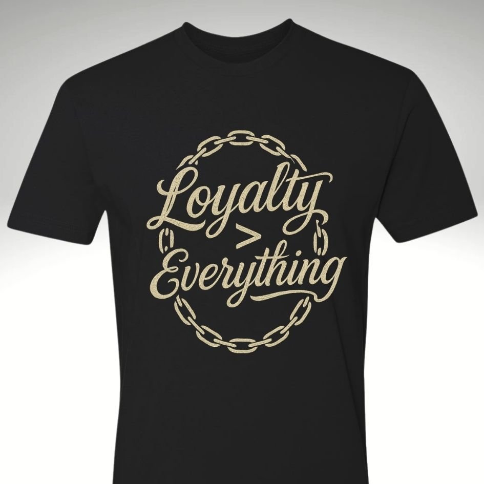 🛡️ Loyalty Is Everything | Motivational Gym & Workout Apparel for Men & Women - Discipline Over Motivation 24/7