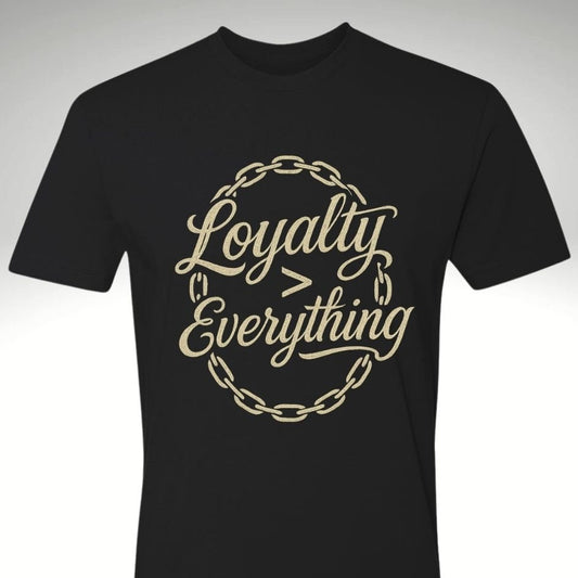 🛡️ Loyalty Is Everything | Motivational Gym & Workout Apparel for Men & Women - Discipline Over Motivation 24/7