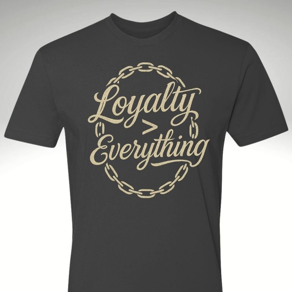 🛡️ Loyalty Is Everything | Motivational Gym & Workout Apparel for Men & Women - Discipline Over Motivation 24/7