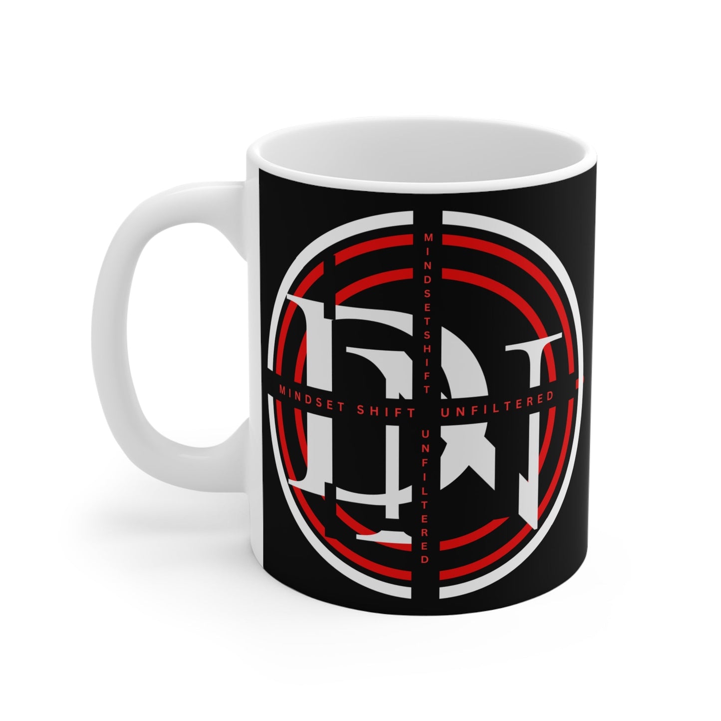 Mindset Shift: Nestor & Daniel Unfiltered Mug - Discipline Over Motivation 24/7
