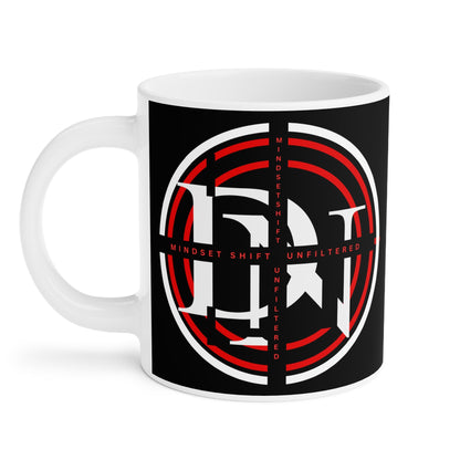 Mindset Shift: Nestor & Daniel Unfiltered Mug - Discipline Over Motivation 24/7