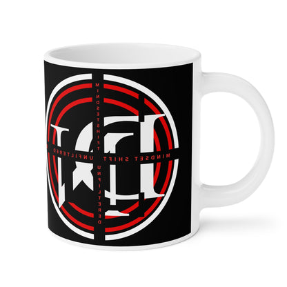 Mindset Shift: Nestor & Daniel Unfiltered Mug - Discipline Over Motivation 24/7