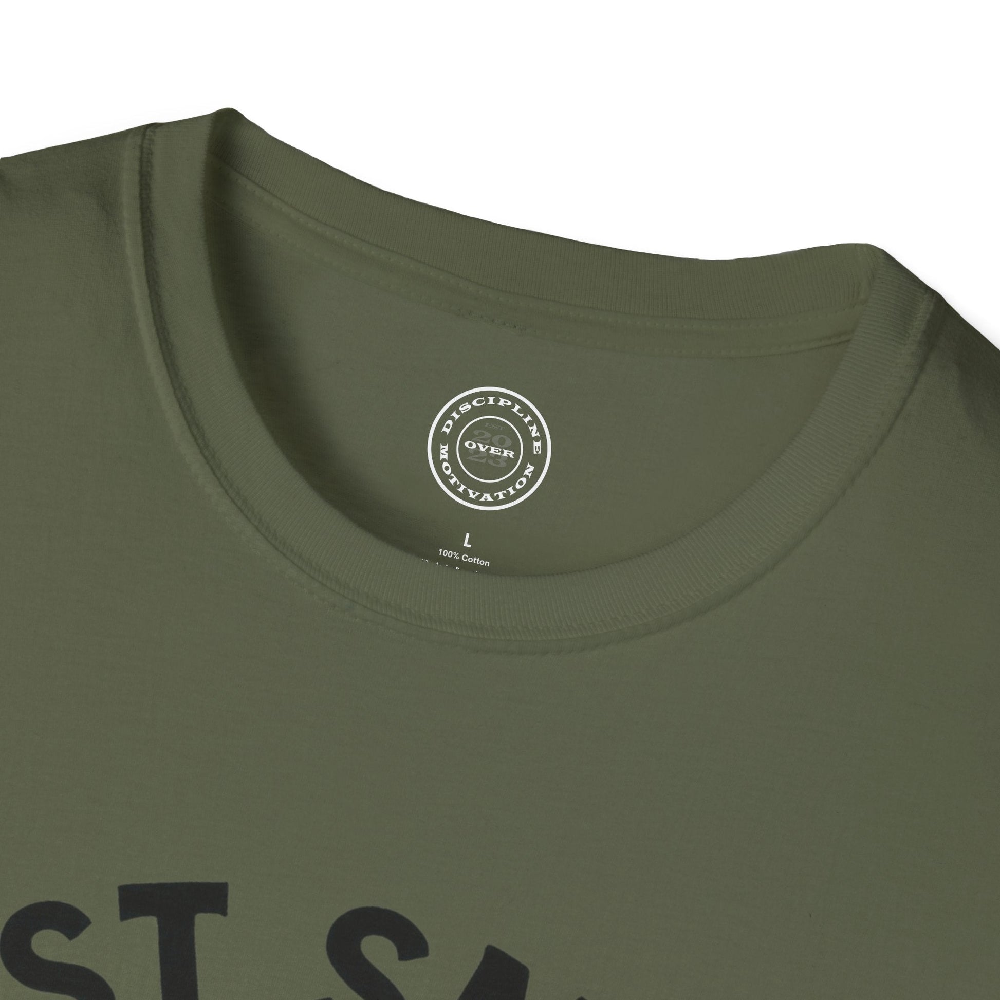 Minimalist Just Smile and Lift Heavy Pump Cover Up T-Shirt | Motivational Gym & Weightlifting Apparel - Discipline Over Motivation 24/7