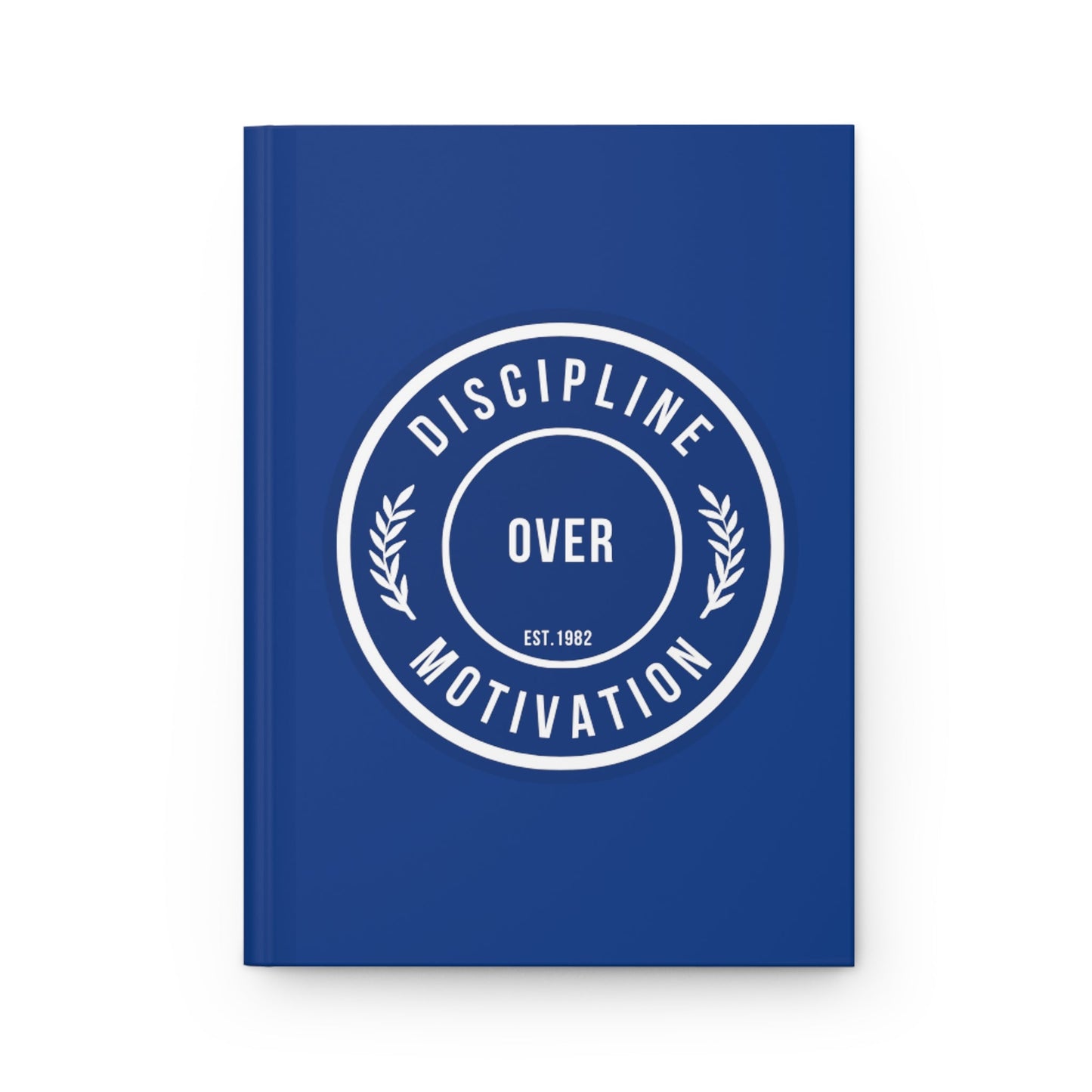 Navy Hardcover "Daily Discipline Journal" - Discipline Over Motivation 247