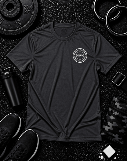 Nobody Cares. Do The Work.™ Premium Tee - Discipline Over Motivation 24/7