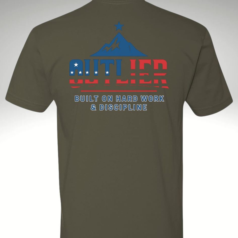 PATRIOTIC OUTLIER 4TH OF JULY EDITION - Discipline Over Motivation 24/7
